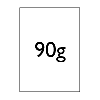 90g Offset weiß